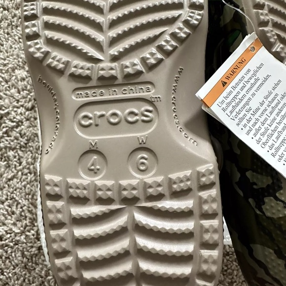 LUKE COMBS X CROCS Bootlegger CLASSIC CLOG Mossy Oak Camo M4/W6 & M5/W7 - Picture 11 of 11